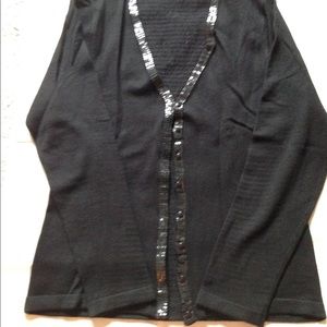 Twin Set Sequin in Black R&R